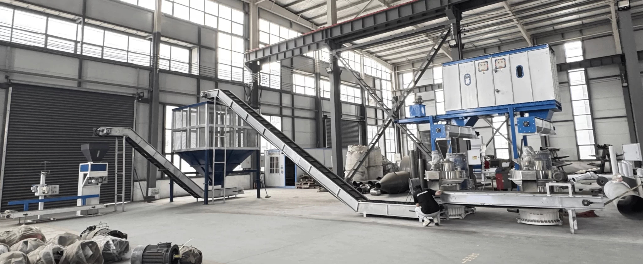 Drying Process in Large Scale Pellet Production