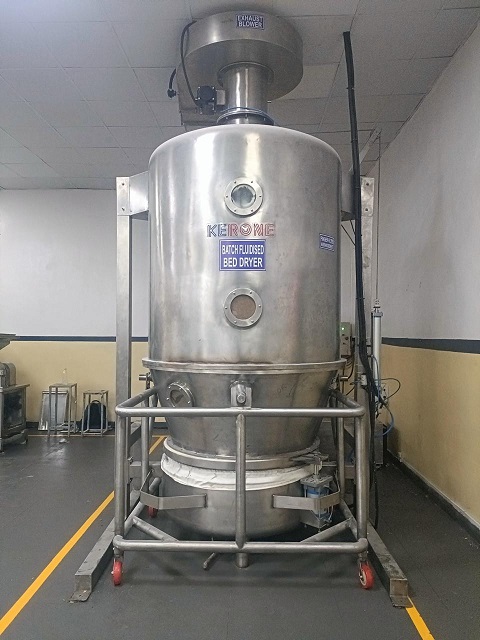 Fluid Bed Dryer Improves Granular Chemical Production