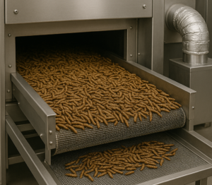 Microwave Drying Revolutionizes Black Soldier Fly (BSF) Processing