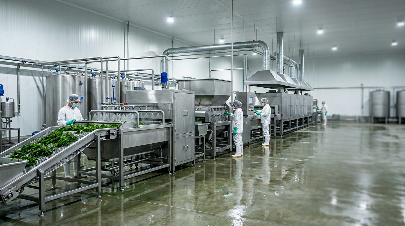 Seaweed and Microalgae Processing Lines