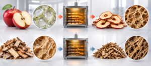 Microstructural Changes During Drying: What Happens Inside Food and Biomass